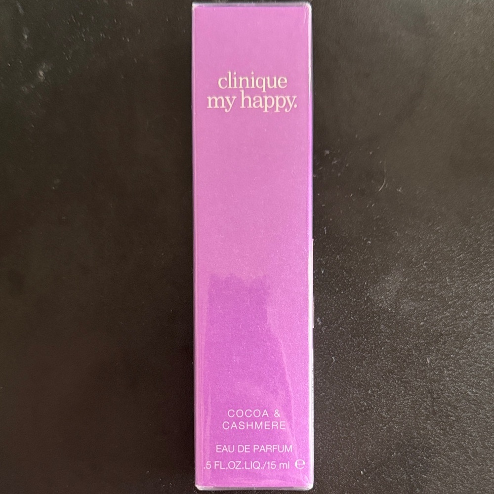 Clinique My Happy Cocoa & Cashmere - Bright Purple Box